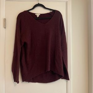 H&M Maroon Sweater